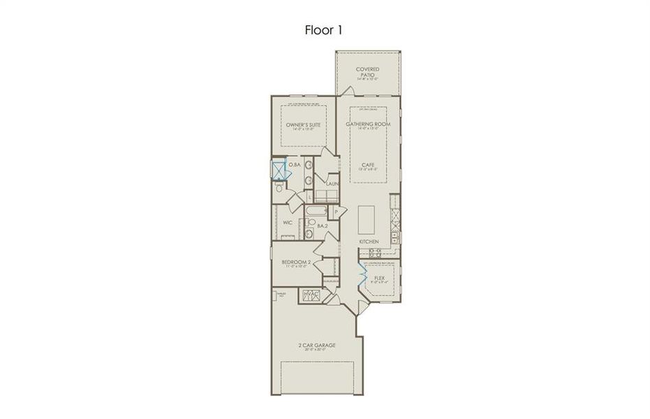 Floor plan for home