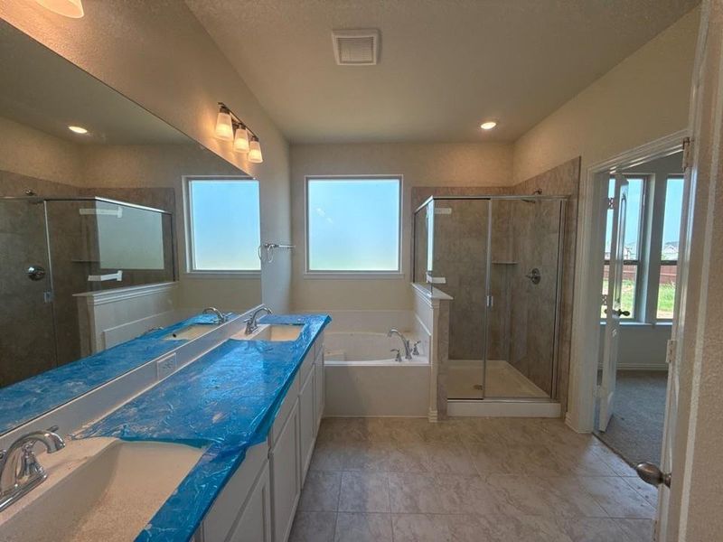 In-progress construction of a new home in Covenant Park, Springtown, TX (Image 6).