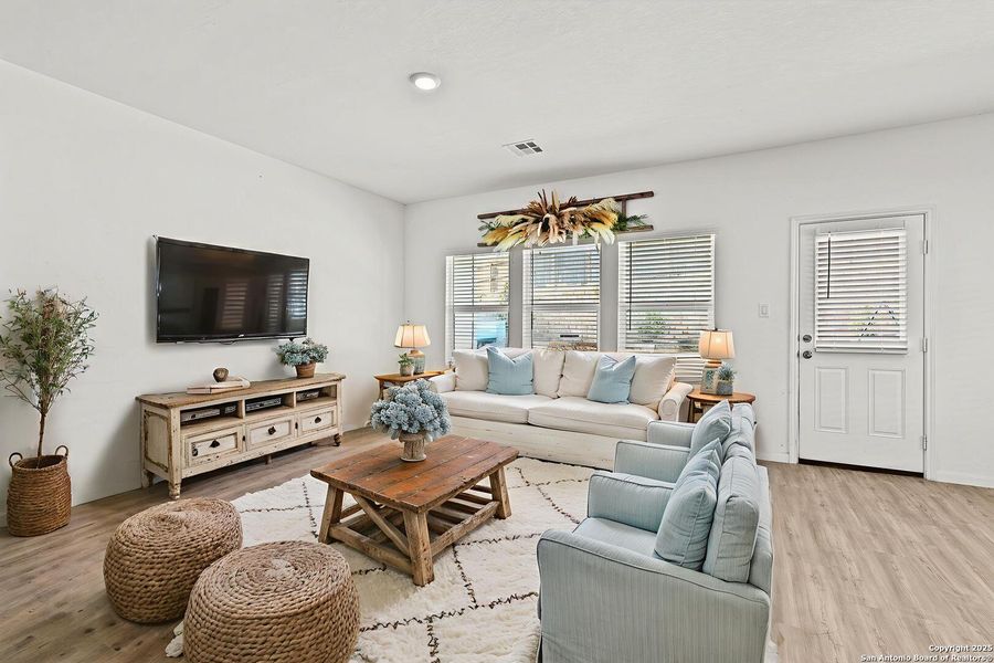Furnished interior view inside a new home in , Bulverde (Image 15).