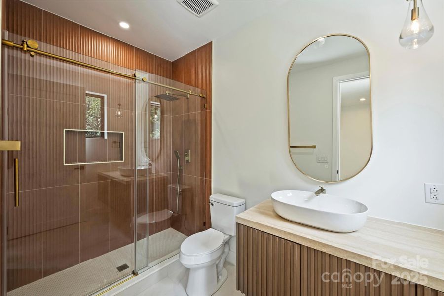 Furnished interior view inside a new home in , Charlotte (Image 40).