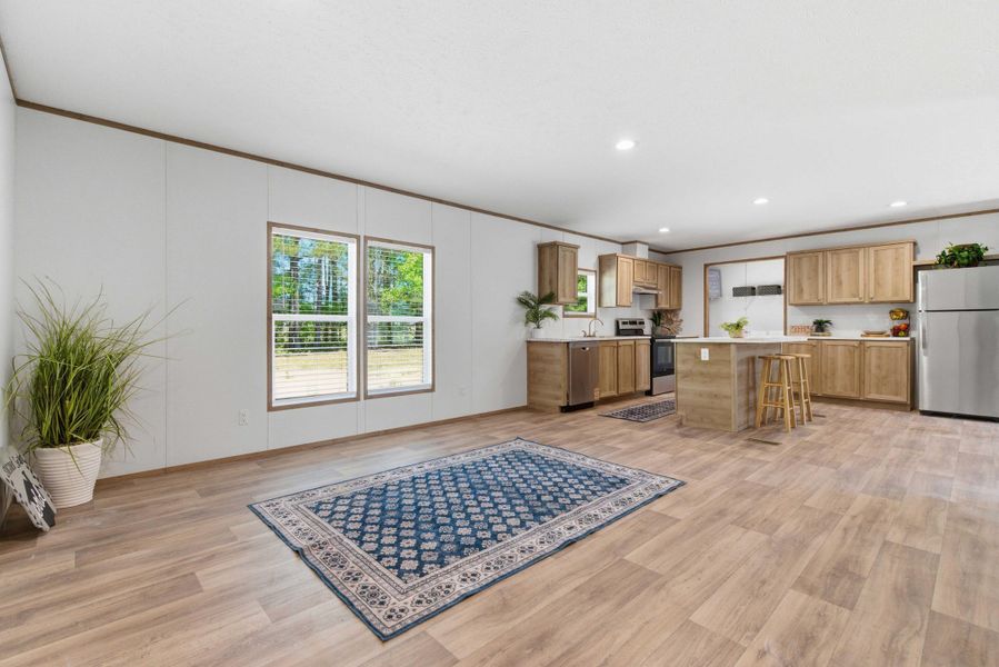 Furnished interior view inside a new home in , Orangeburg (Image 7).