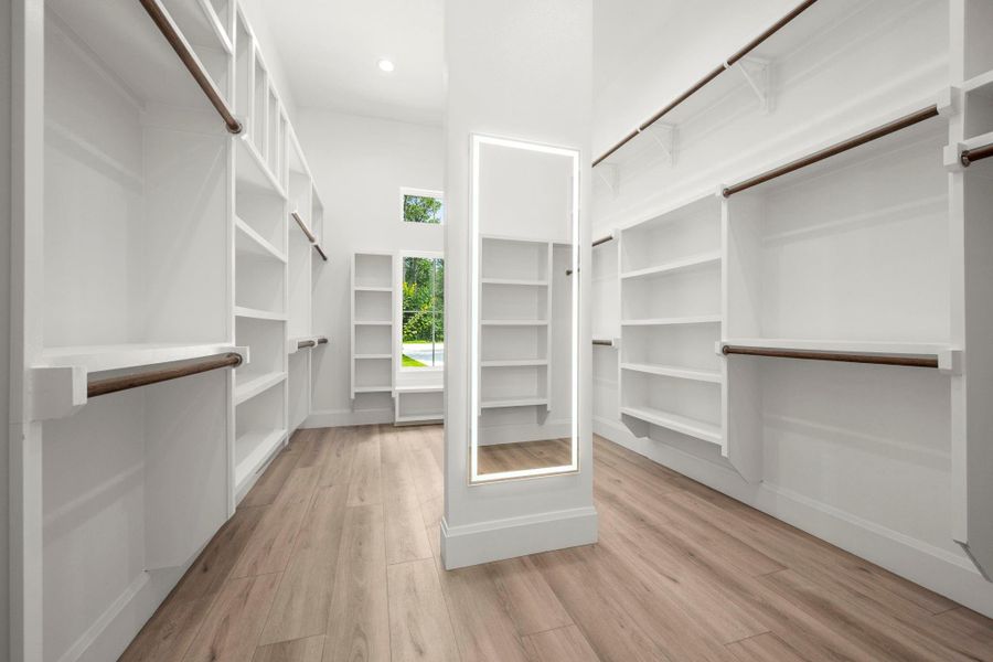 Furnished interior view inside a new home in , New Waverly (Image 10).