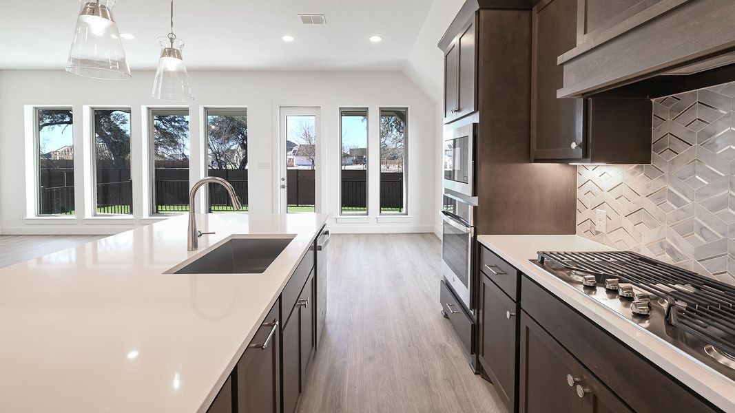 Furnished interior view inside a new home in Juniper Springs, Lockhart (Image 9).