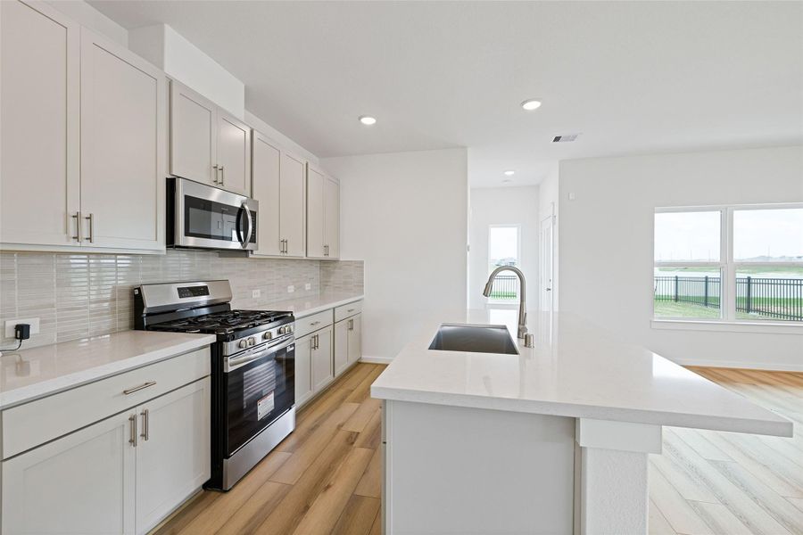 Furnished interior view inside a new home in Sunterra, Katy (Image 13). Furnished interior view inside a new home in Sunterra, Katy (Image 13).