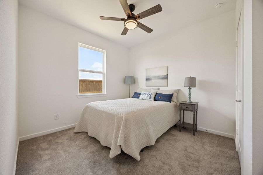 The Second Bedroom is perfect for guests or family.