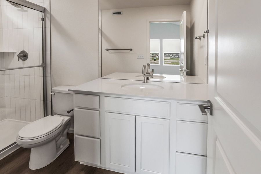 Furnished interior view inside a new home in Bloom, Fort Collins (Image 19). Furnished interior view inside a new home in Bloom, Fort Collins (Image 19).