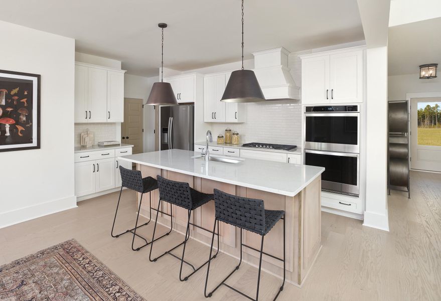 Furnished interior view inside a new home in , Summerville (Image 11).
