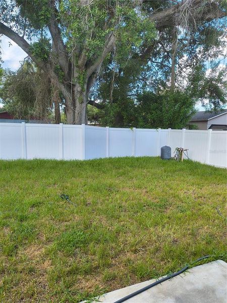 Exterior details and patio area of a home in , Tampa (Image 14). Exterior details and patio area of a home in , Tampa (Image 14).