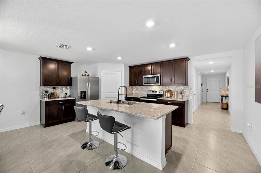 Furnished interior view inside a new home in North Park Isle, Plant City (Image 5).