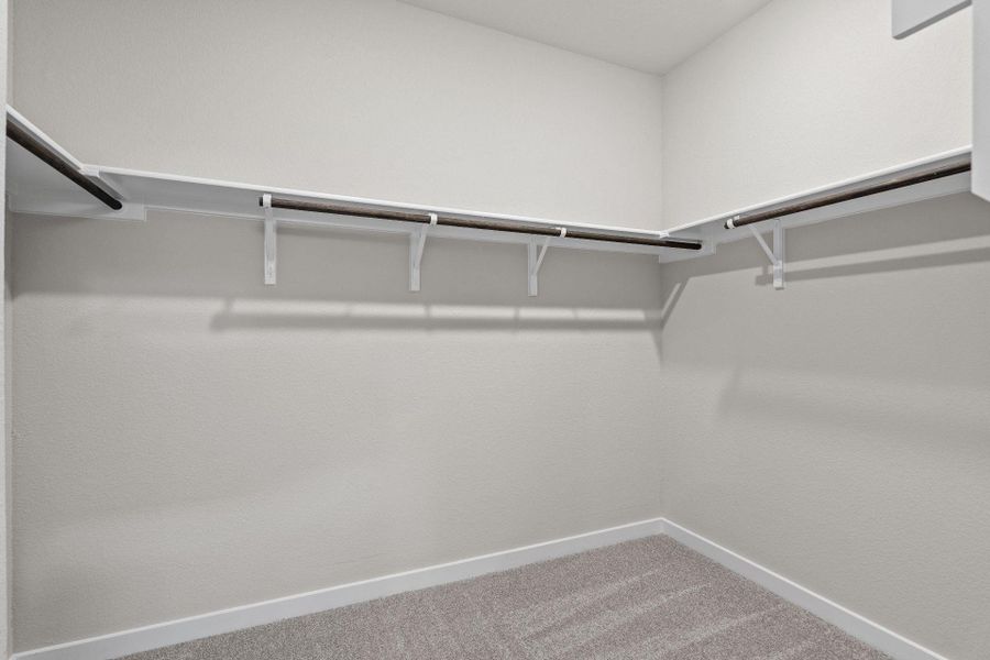 Walk-in closet in Primary Bedroom