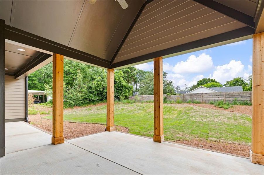 Exterior details and patio area of a home in , Carrollton (Image 3).