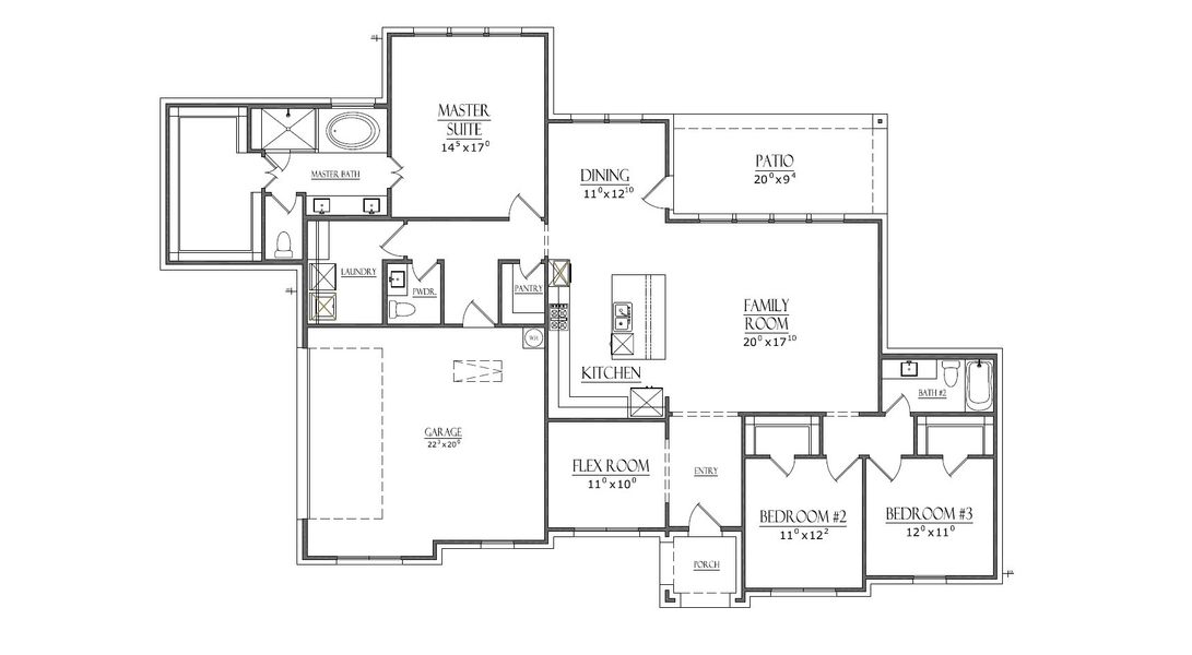 The Jackson Floor Plan
