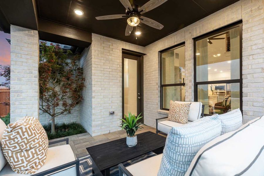 Representative Patio - some options shown Representative Patio - some options shown