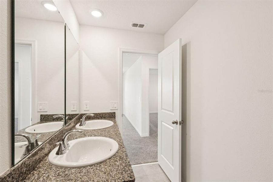 Furnished interior view inside a new home in The Reserve at Hammock Oaks - Classic Series, Lady Lake (Image 5).