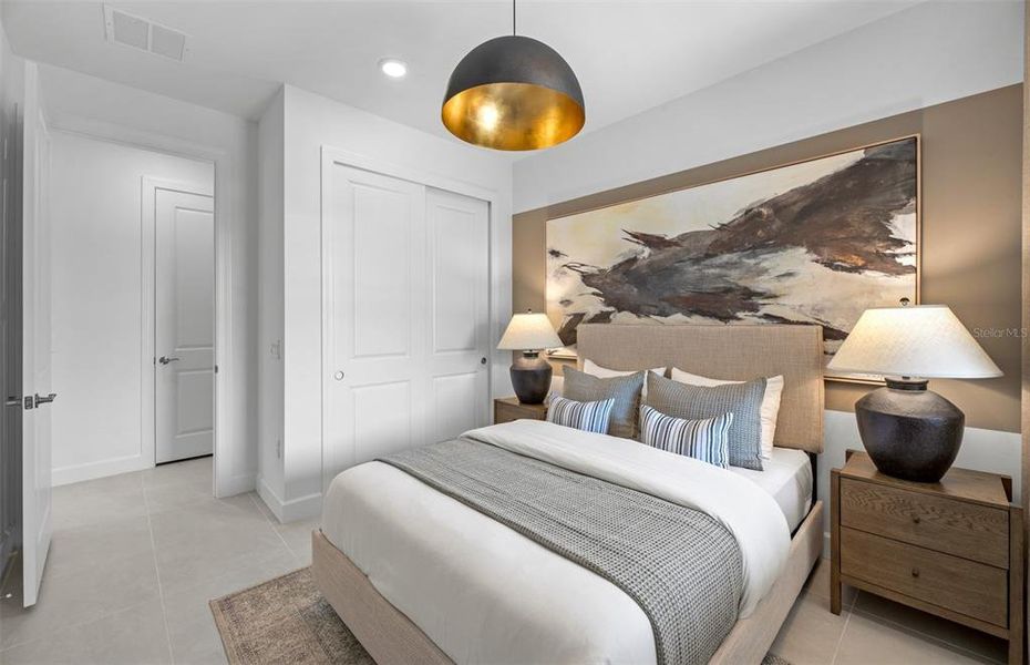 Furnished interior view inside a new home in , Nokomis (Image 6).