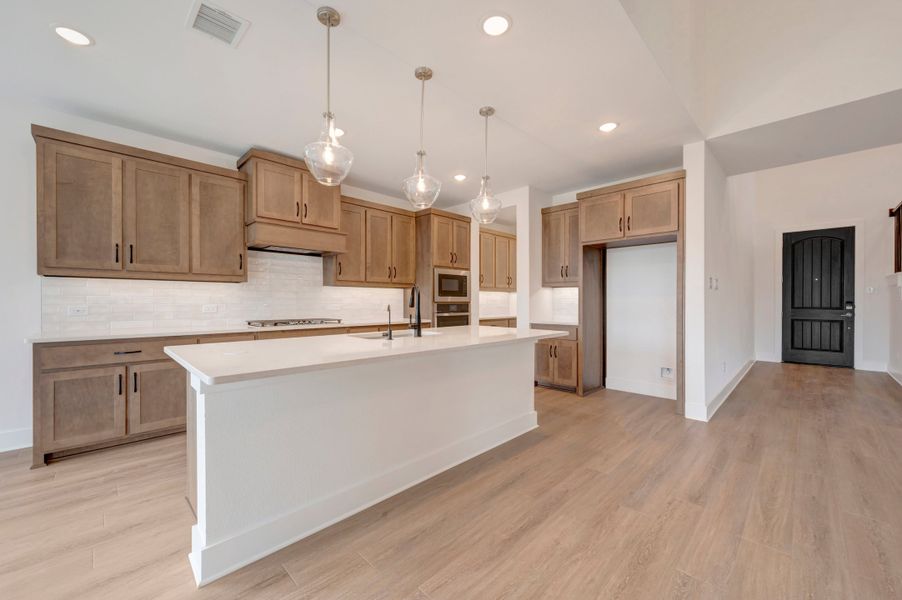 Furnished interior view inside a new home in Bridgewater, Midlothian (Image 9).