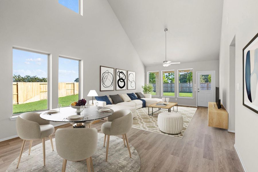Furnished interior view inside a new home in Candela, Richmond (Image 14).