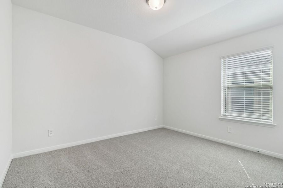 Spacious, unfurnished interior of a new home in Legendary Trails - Classic Series, Cibolo (Image 48). Spacious, unfurnished interior of a new home in Legendary Trails - Classic Series, Cibolo (Image 48).