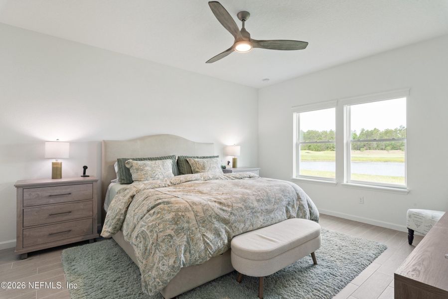 Furnished interior view inside a new home in , St. Johns (Image 16).