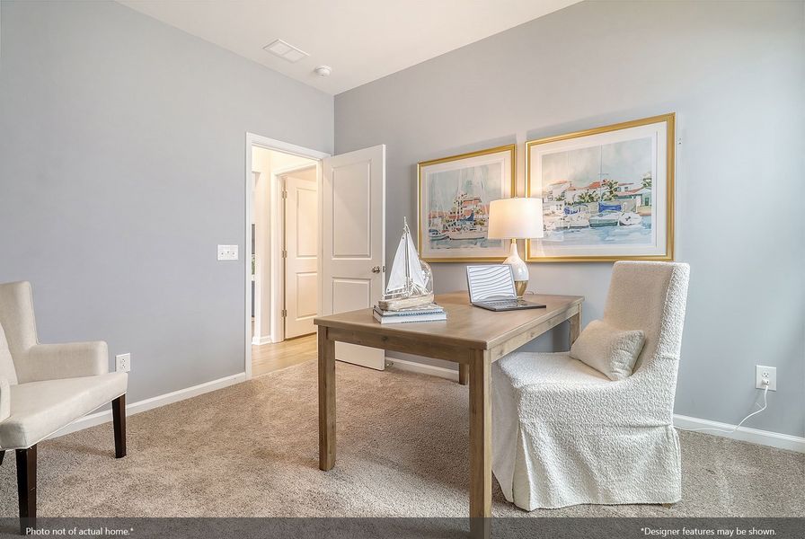 Furnished interior view inside a new home in Willowbrook, Shelby (Image 6). Furnished interior view inside a new home in Willowbrook, Shelby (Image 6).