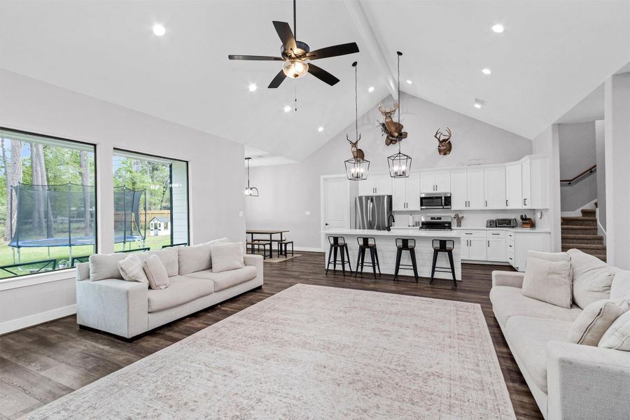Furnished interior view inside a new home in , Magnolia (Image 34).