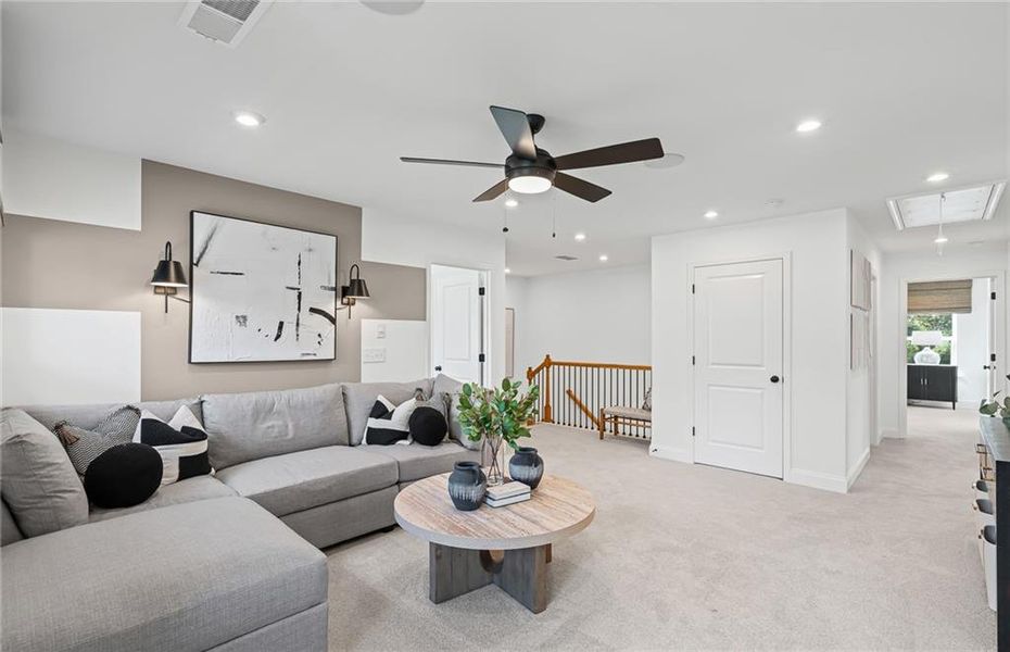 Furnished interior view inside a new home in Creekside at Skelton, Jefferson (Image 32).