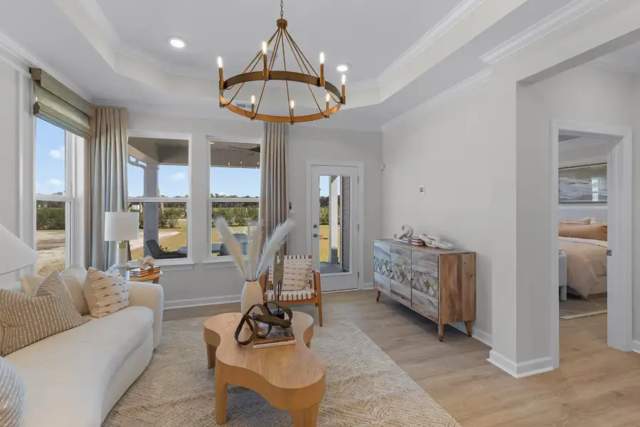Furnished interior view inside a new home in Terrapin, Leland (Image 26).