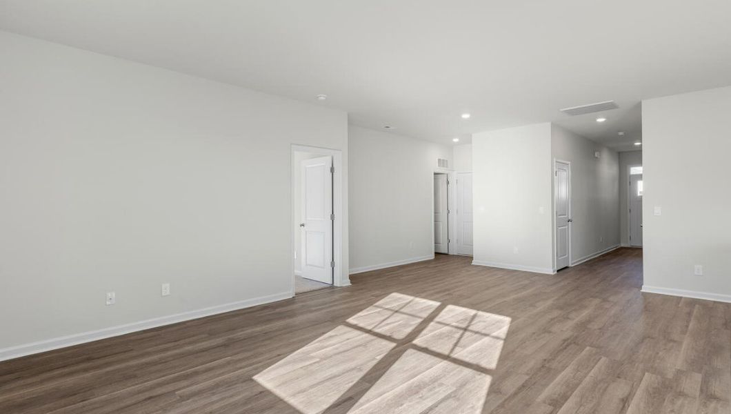 Representative unfurnished interior of a home built from the Kerry by D.R. Horton in Cedar Hill Landing, Navassa (Image 19).