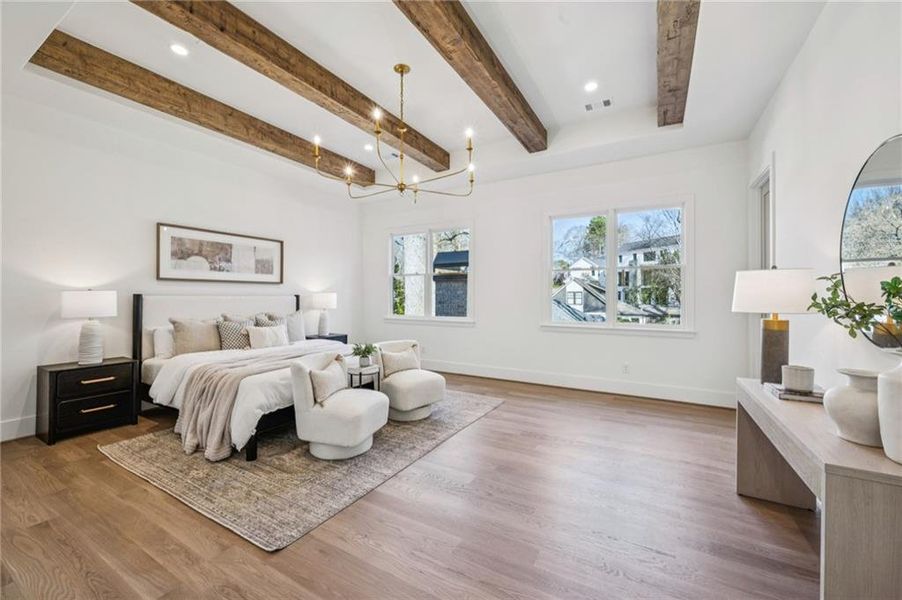 Furnished interior view inside a new home in , Atlanta (Image 34). Furnished interior view inside a new home in , Atlanta (Image 34).