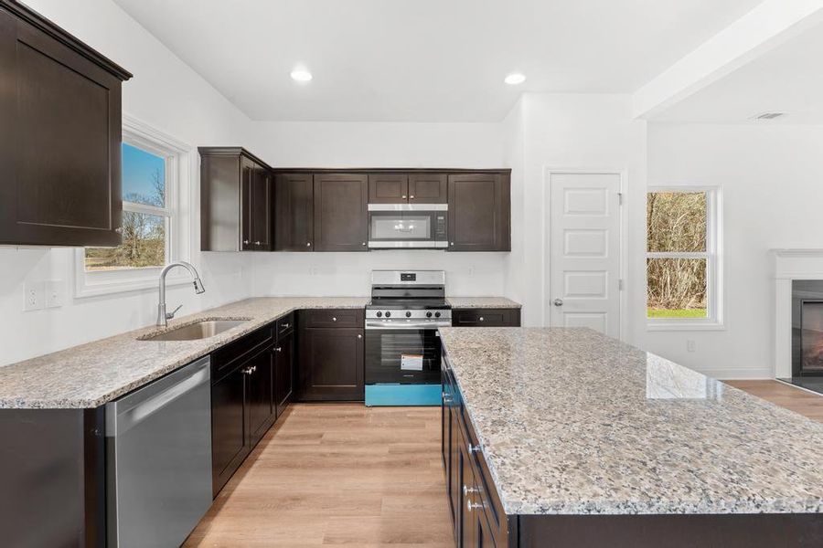 Furnished interior view inside a new home in , Locust Grove (Image 6).