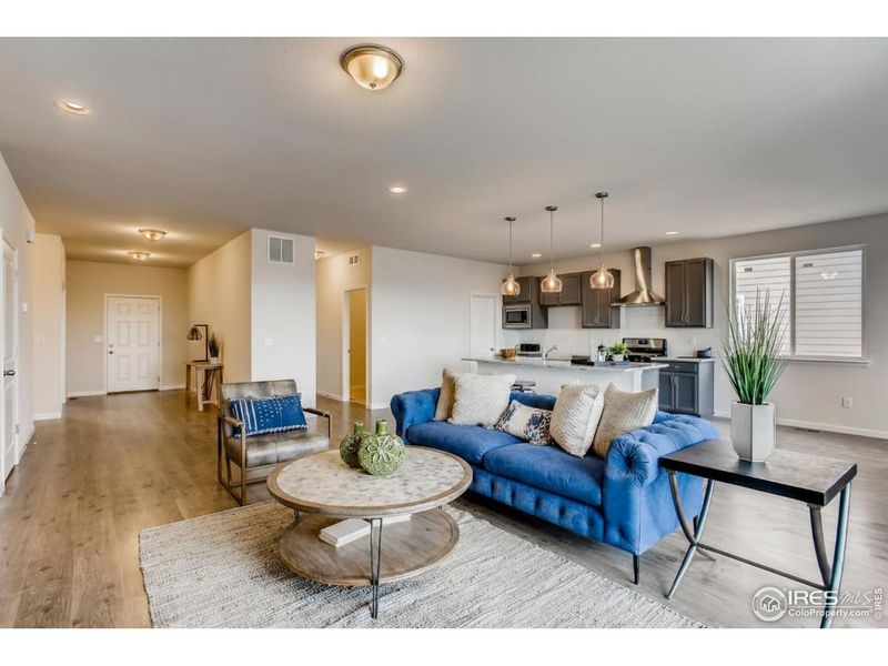 Furnished interior view inside a new home in Farmstead, Berthoud (Image 12).
