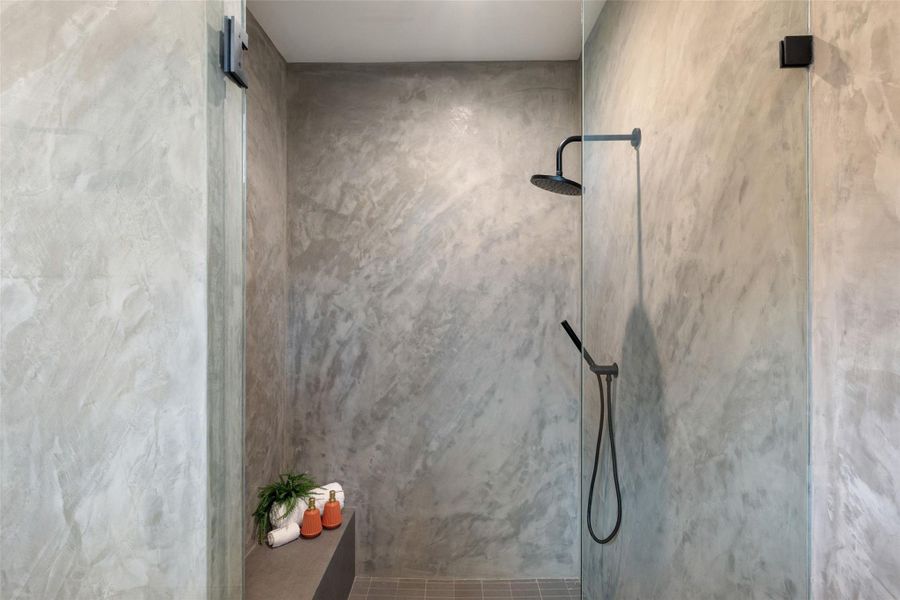 Close-up of interior finishes inside a home in , Austin (Image 19).