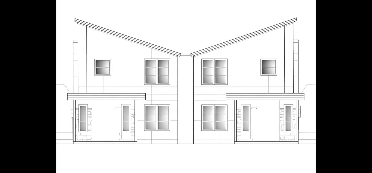 Rendering of Back of Project