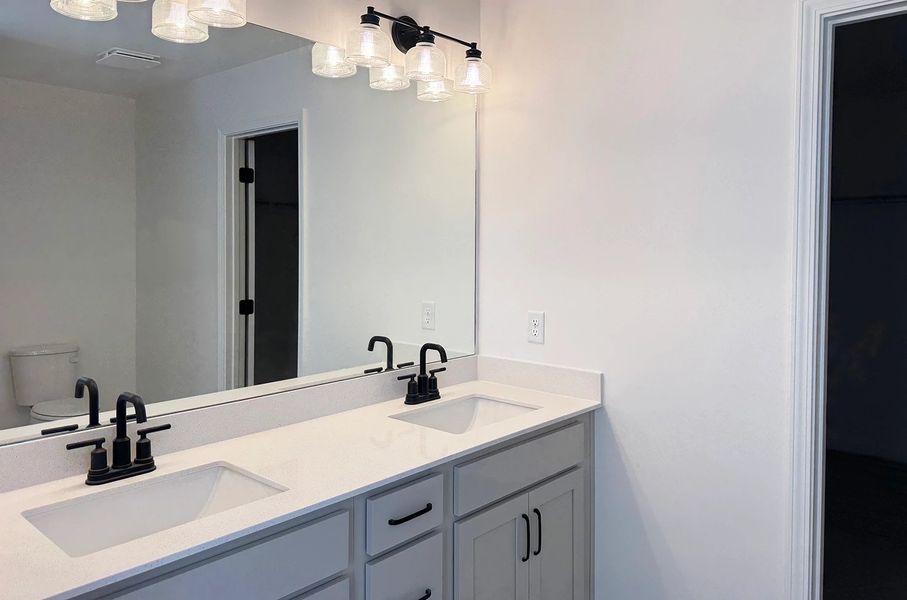 Close-up of interior finishes inside a home in Ascent at Arbor Ridge, La Vergne (Image 14).