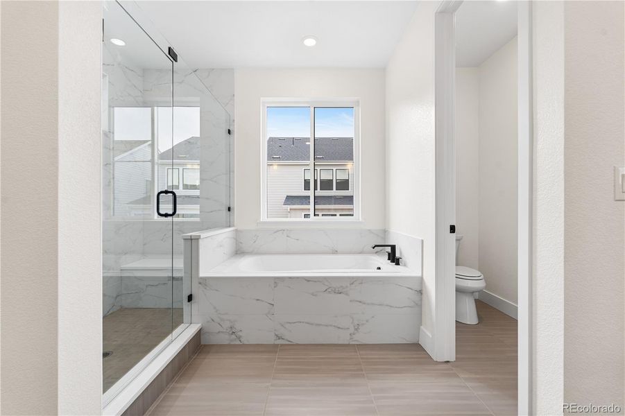 Furnished interior view inside a new home in Stargaze at Solstice, Littleton (Image 7).