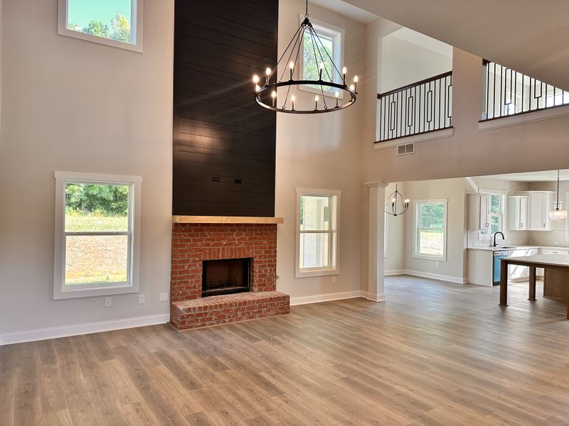 Furnished interior view inside a new home in The Reserve at Red Oaks, Carrollton (Image 4).