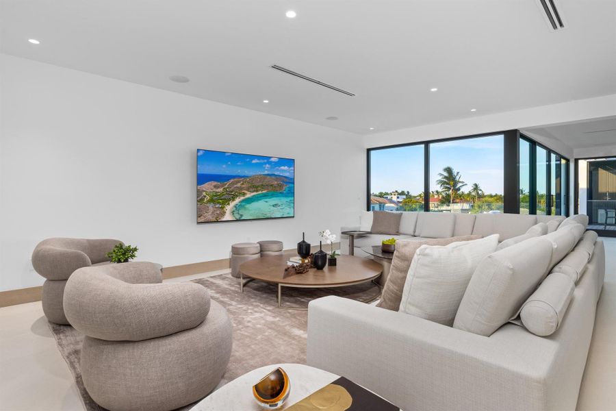 Furnished interior view inside a new home in , Boca Raton (Image 20). Furnished interior view inside a new home in , Boca Raton (Image 20).