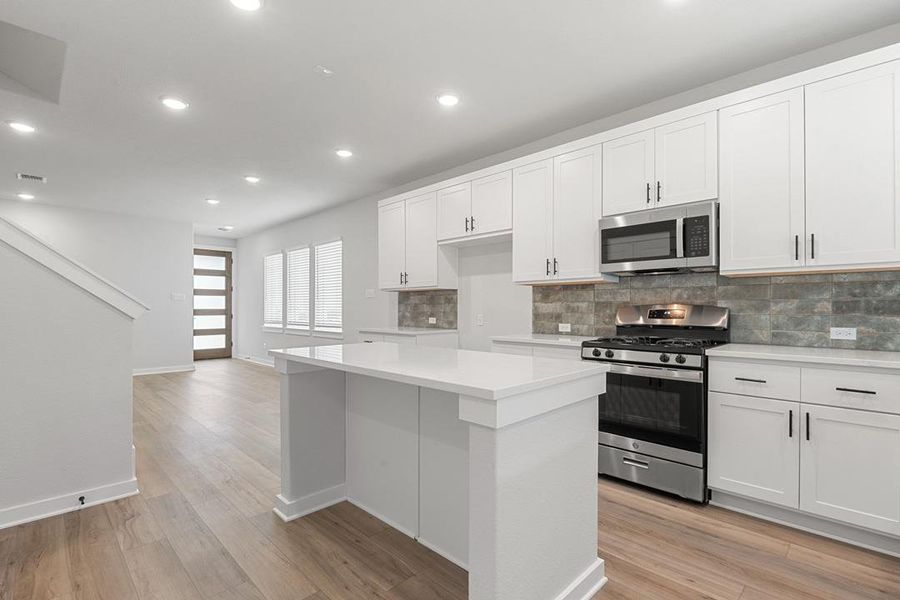 Furnished interior view inside a new home in Park Central, Georgetown (Image 10).