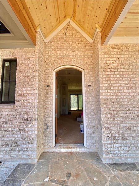 In-progress construction of a new home in , Acworth, GA (Image 17).