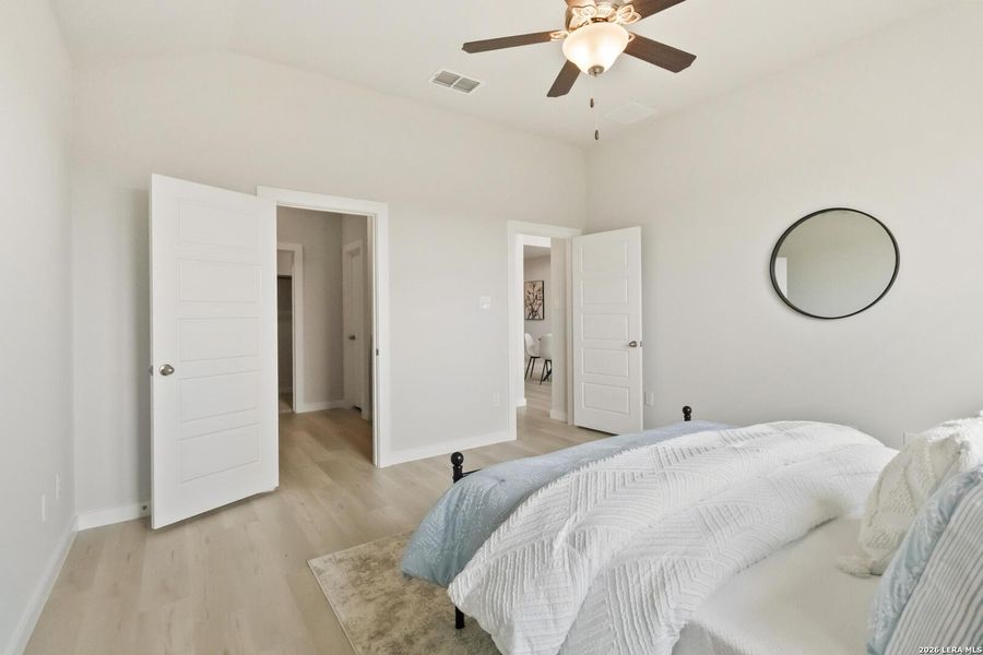 Furnished interior view inside a new home in Hickory Ridge, Elmendorf (Image 20).