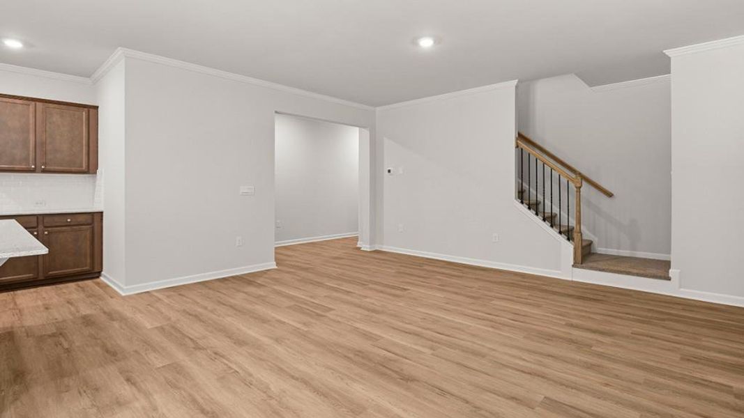 Spacious, unfurnished interior of a new home in Oconee Overlook Townhomes, Gainesville (Image 35).