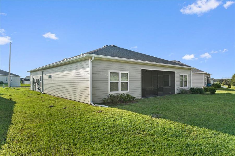 Exterior details and patio area of a home in Trailhead Landing, Alachua (Image 24).
