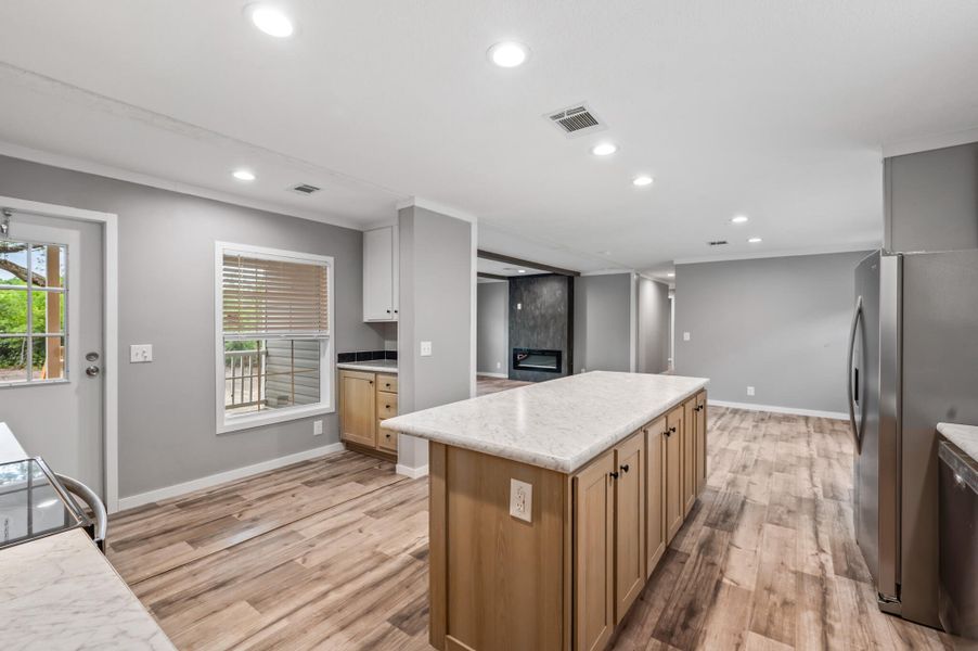 Furnished interior view inside a new home in , Eutawville (Image 8).