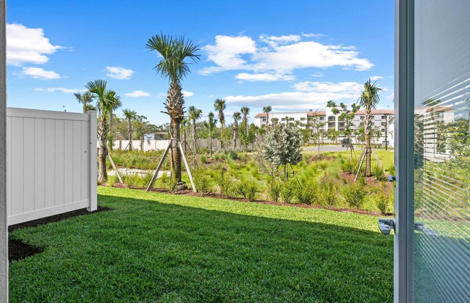 Exterior details and patio area of a home in Camellia, Stuart (Image 2).