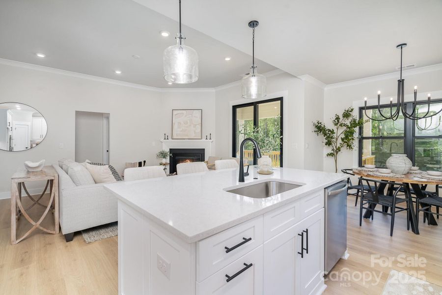 Furnished interior view inside a new home in , Rock Hill (Image 7).