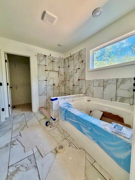 In-progress construction of a new home in Forrest Farms, Greenville, GA (Image 15).