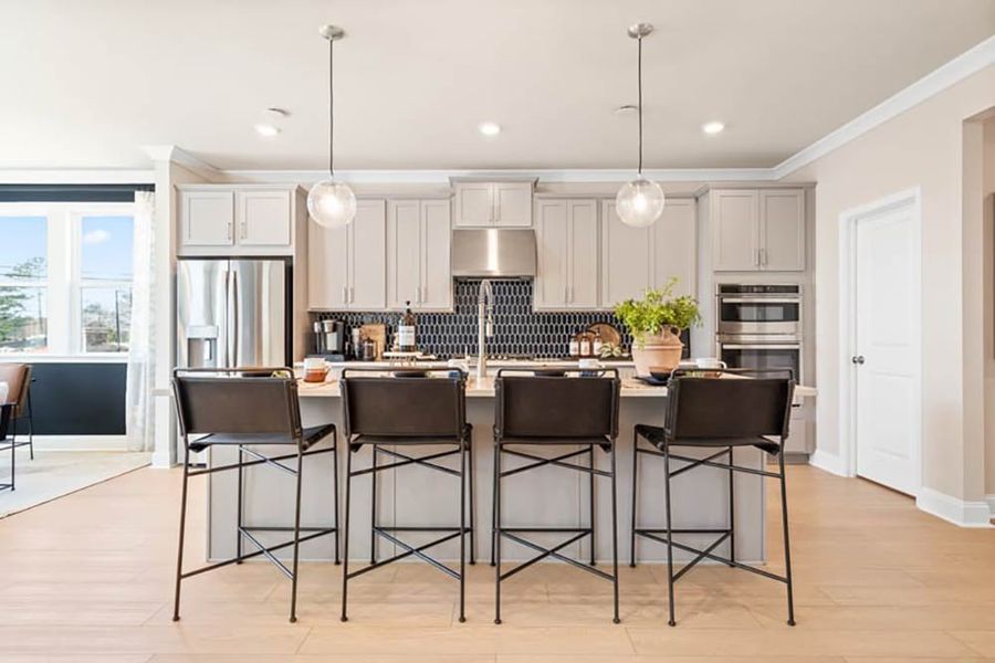 Furnished interior view inside a new home in Stratford Hills, Ball Ground (Image 5).