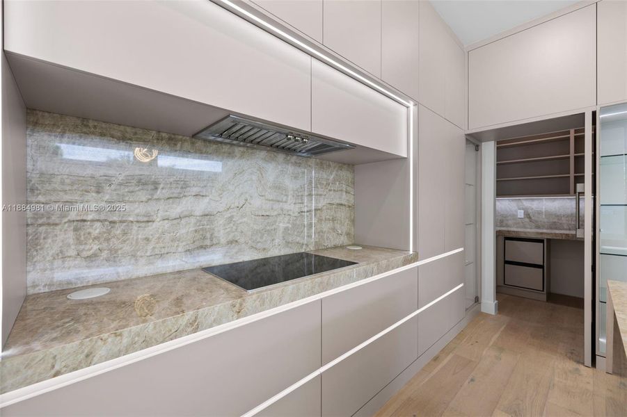 Furnished interior view inside a new home in , Miami (Image 15). Furnished interior view inside a new home in , Miami (Image 15).