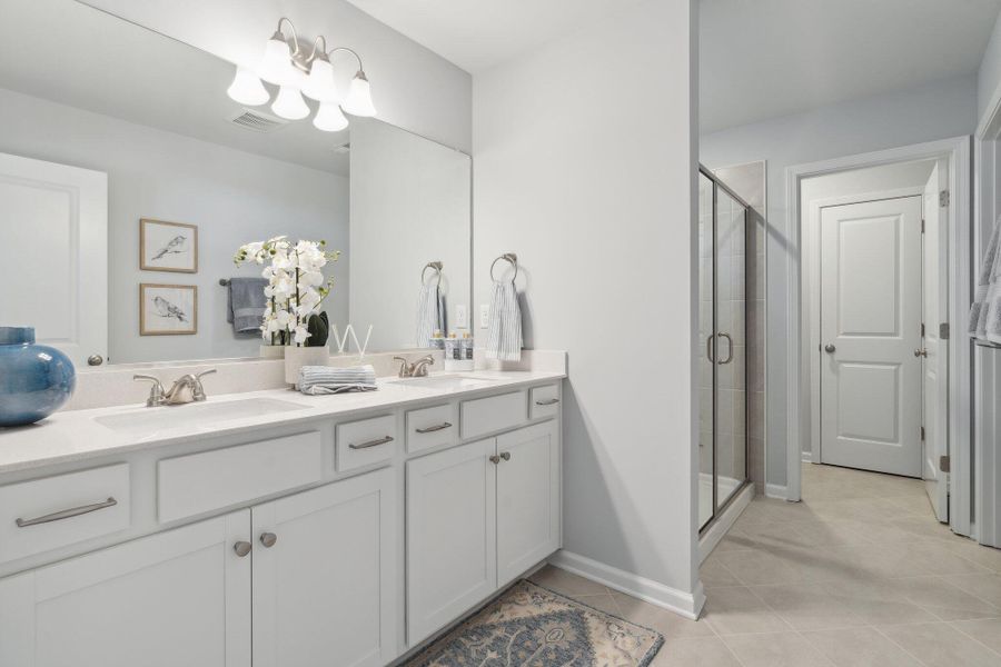 Furnished interior view inside a new home in , Summerville (Image 7).