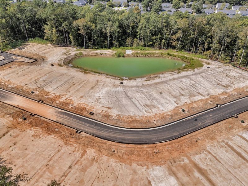 Site preparation for new homesites in Heron Preserve, Hanahan (Image 12).